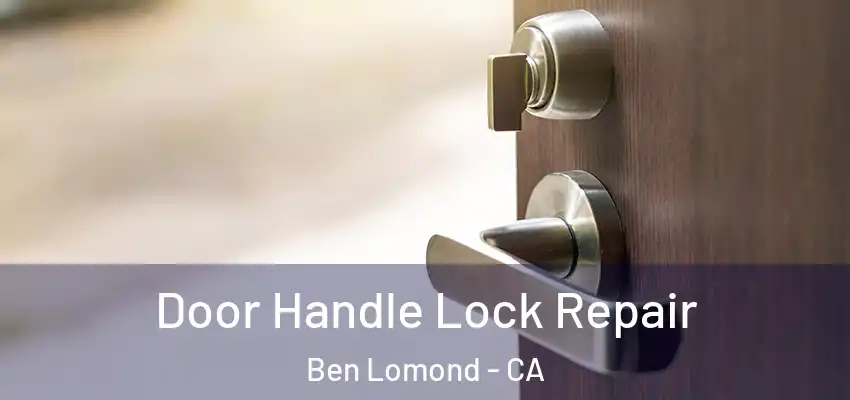  Door Handle Lock Repair Ben Lomond - CA
